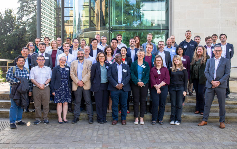 A gathering of the SCHEMA team and strategic partners at the Hub's official launch event in September 2024