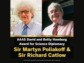 Prof Richard Catlow wins AAAS award