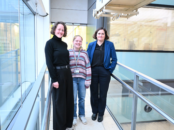 The researchers with Prof Charlotte Williams