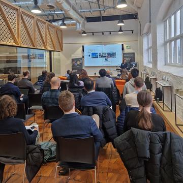 The SCHEMA team and strategic partners gathered for a workshop