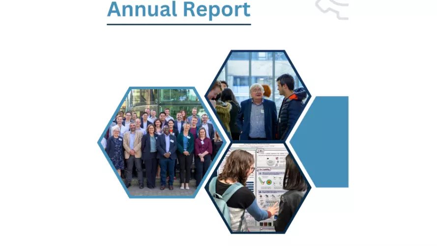 Annual report cover