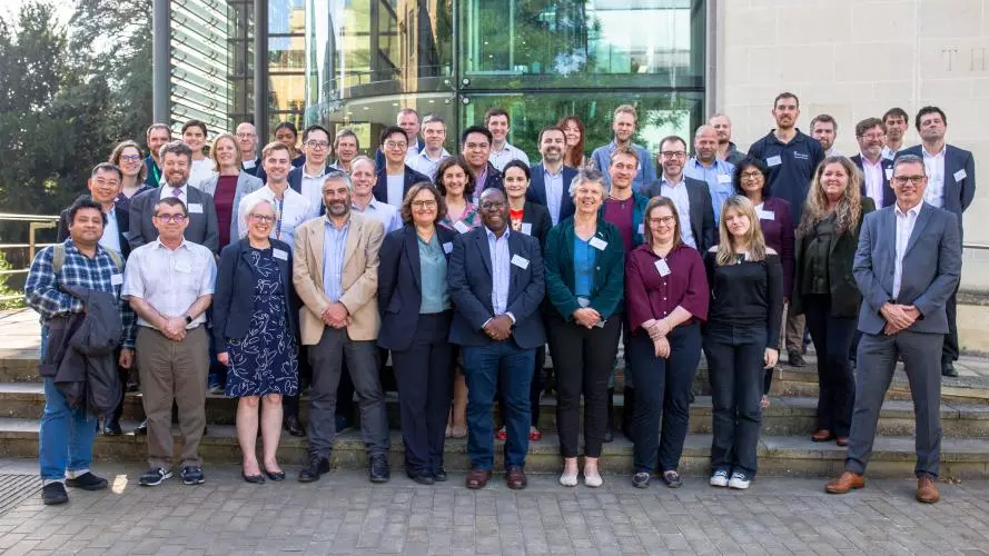 A gathering of the SCHEMA team and strategic partners at the Hub's official launch event in September 2024