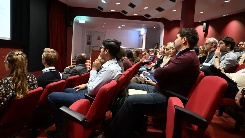 Symposium attendees