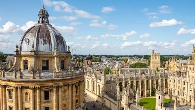 View of Oxford including the Radcliffe Camera and All Souls College