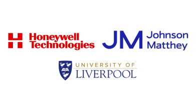 Honeywell Technologies, Johnson Matthey, and the University of Liverpool